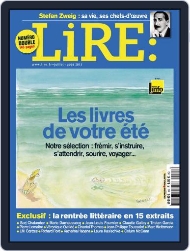 Lire June 27th, 2013 Digital Back Issue Cover