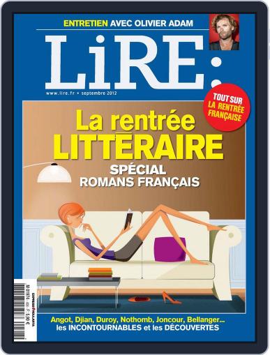 Lire August 24th, 2012 Digital Back Issue Cover