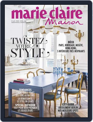 Marie Claire Maison March 1st, 2019 Digital Back Issue Cover