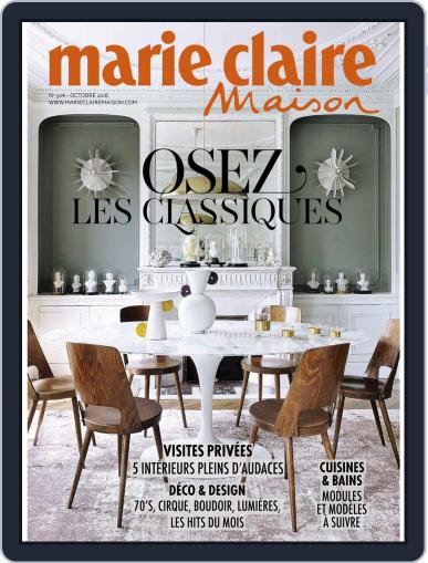 Marie Claire Maison October 1st, 2018 Digital Back Issue Cover