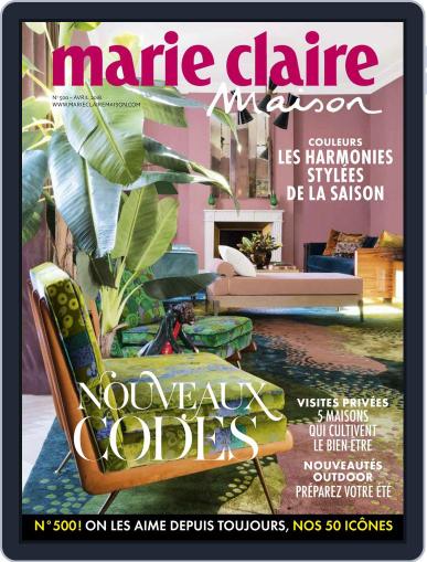 Marie Claire Maison April 1st, 2018 Digital Back Issue Cover