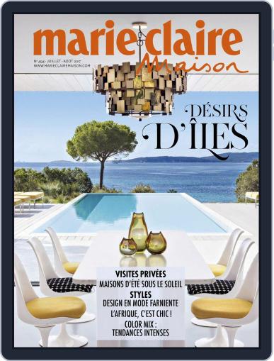 Marie Claire Maison July 1st, 2017 Digital Back Issue Cover