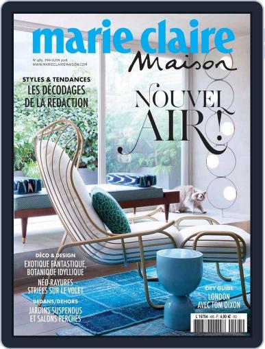 Marie Claire Maison April 7th, 2016 Digital Back Issue Cover