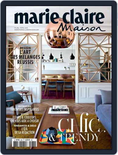 Marie Claire Maison March 2nd, 2016 Digital Back Issue Cover