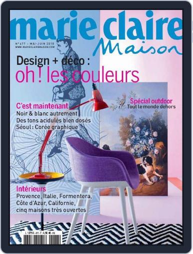 Marie Claire Maison April 8th, 2015 Digital Back Issue Cover