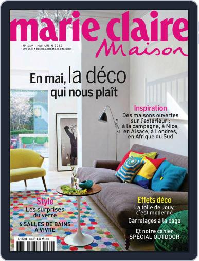 Marie Claire Maison April 9th, 2014 Digital Back Issue Cover