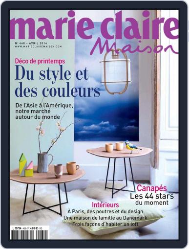 Marie Claire Maison March 5th, 2014 Digital Back Issue Cover
