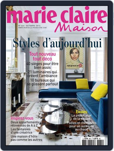 Marie Claire Maison September 11th, 2013 Digital Back Issue Cover