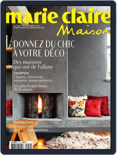 Marie Claire Maison October 14th, 2011 Digital Back Issue Cover