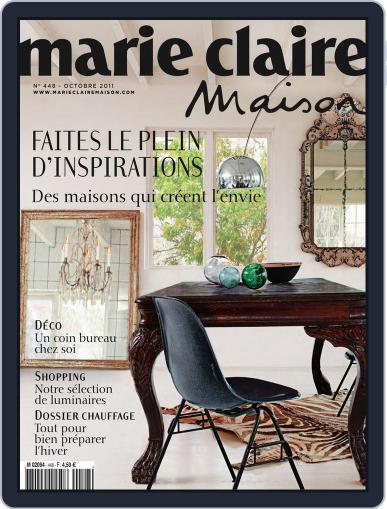 Marie Claire Maison September 13th, 2011 Digital Back Issue Cover