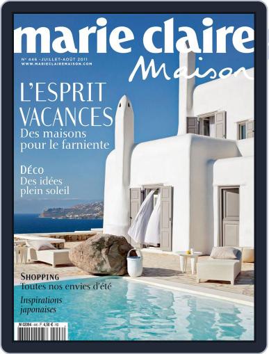 Marie Claire Maison June 9th, 2011 Digital Back Issue Cover