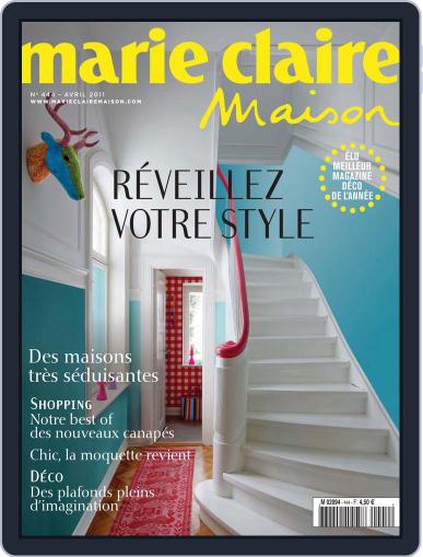 Marie Claire Maison March 13th, 2011 Digital Back Issue Cover