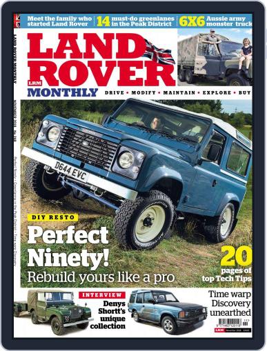 Land Rover Monthly November 1st, 2018 Digital Back Issue Cover