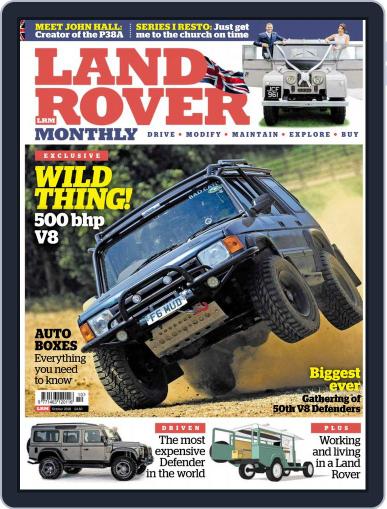 Land Rover Monthly October 1st, 2018 Digital Back Issue Cover