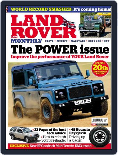 Land Rover Monthly September 1st, 2018 Digital Back Issue Cover