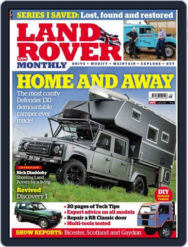 Land Rover Monthly August 1st, 2018 Digital Back Issue Cover