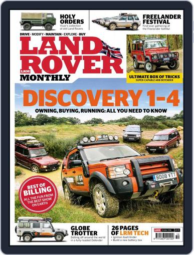 Land Rover Monthly October 1st, 2016 Digital Back Issue Cover