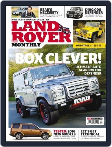 Land Rover Monthly February 1st, 2016 Digital Back Issue Cover