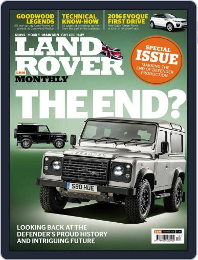 Land Rover Monthly December 1st, 2015 Digital Back Issue Cover
