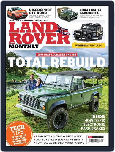 Land Rover Monthly November 1st, 2015 Digital Back Issue Cover
