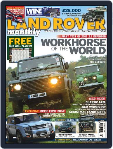 Land Rover Monthly November 30th, 2011 Digital Back Issue Cover