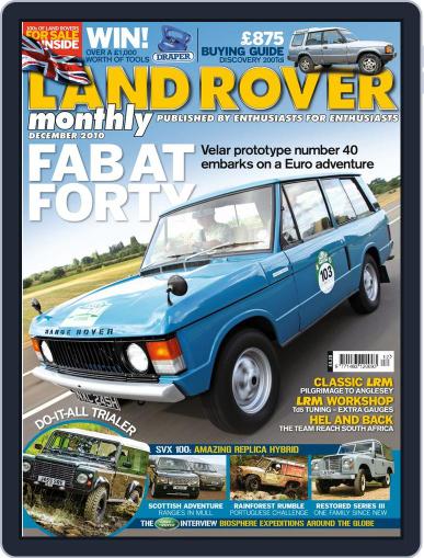 Land Rover Monthly November 5th, 2010 Digital Back Issue Cover