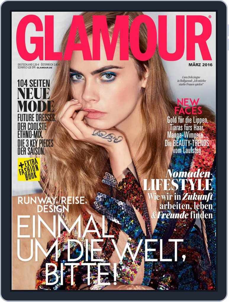 Glamour (D) Marz 2016 (Digital) | Leinwandbilder