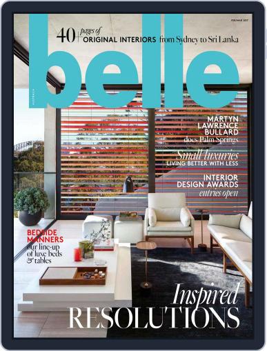 Belle February 1st, 2017 Digital Back Issue Cover