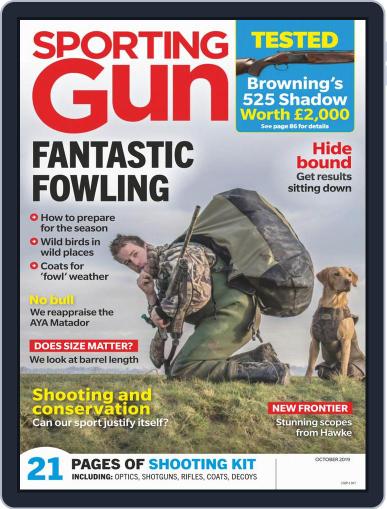 Sporting Gun October 1st, 2019 Digital Back Issue Cover