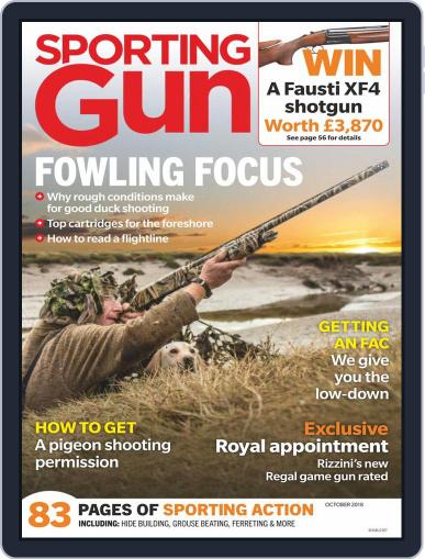Sporting Gun October 1st, 2018 Digital Back Issue Cover