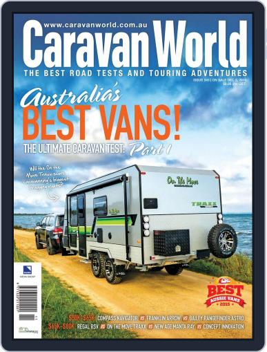 Caravan World December 3rd, 2015 Digital Back Issue Cover