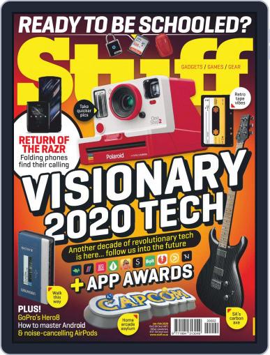 Stuff Magazine South Africa January 1st, 2020 Digital Back Issue Cover