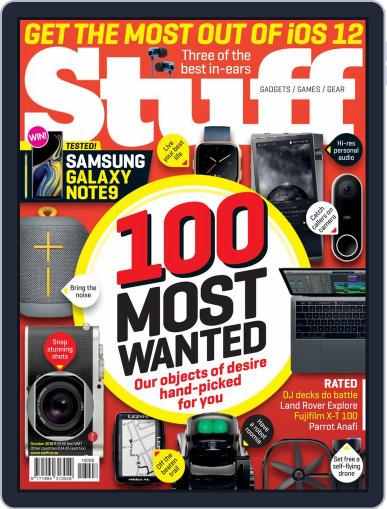 Stuff Magazine South Africa (Digital) October 1st, 2018 Issue Cover