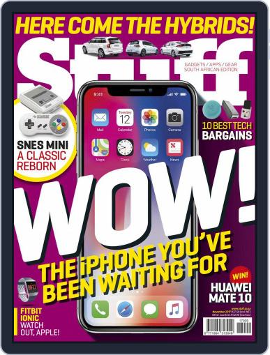Stuff Magazine South Africa November 1st, 2017 Digital Back Issue Cover
