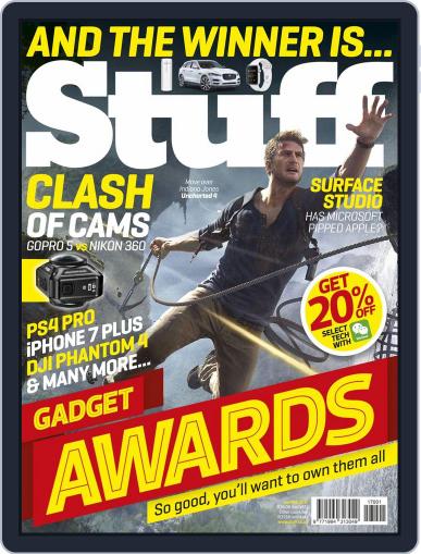 Stuff Magazine South Africa January 1st, 2017 Digital Back Issue Cover