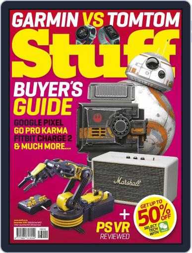 Stuff Magazine South Africa December 1st, 2016 Digital Back Issue Cover