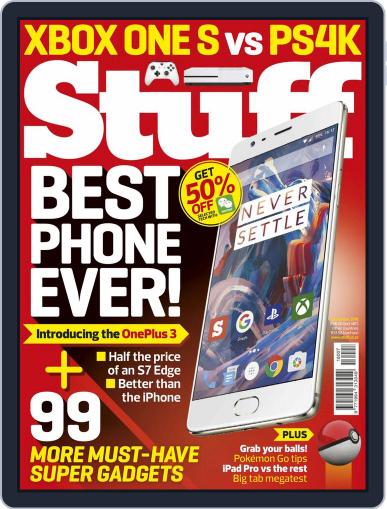 Stuff Magazine South Africa (Digital) September 1st, 2016 Issue Cover