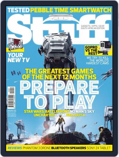 Stuff Magazine South Africa (Digital) September 1st, 2015 Issue Cover
