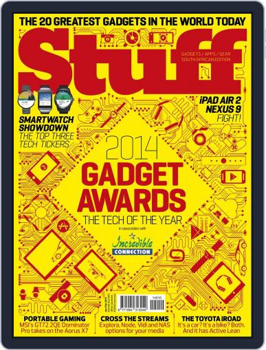 Stuff Magazine South Africa January 4th, 2015 Digital Back Issue Cover