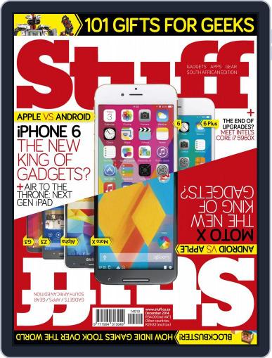 Stuff Magazine South Africa (Digital) November 17th, 2014 Issue Cover