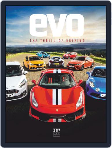 Evo December 14th, 2018 Digital Back Issue Cover