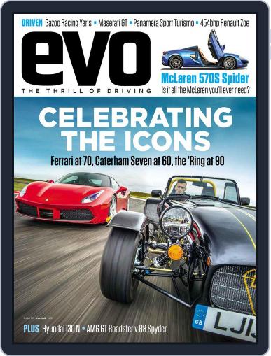 Evo October 1st, 2017 Digital Back Issue Cover