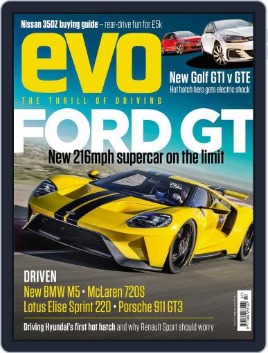 Evo July 1st, 2017 Digital Back Issue Cover