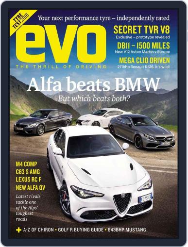 Evo August 10th, 2016 Digital Back Issue Cover