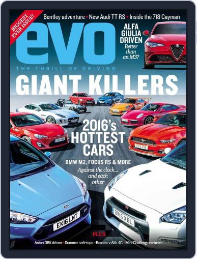 Evo May 18th, 2016 Digital Back Issue Cover