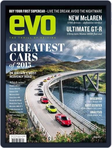 Evo November 3rd, 2015 Digital Back Issue Cover