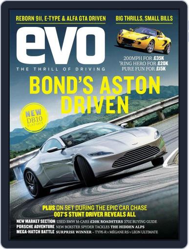 Evo October 6th, 2015 Digital Back Issue Cover