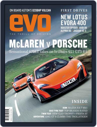 Evo August 11th, 2015 Digital Back Issue Cover