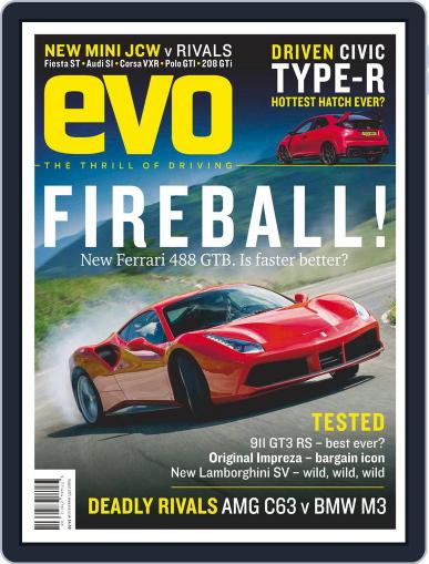 Evo August 1st, 2015 Digital Back Issue Cover