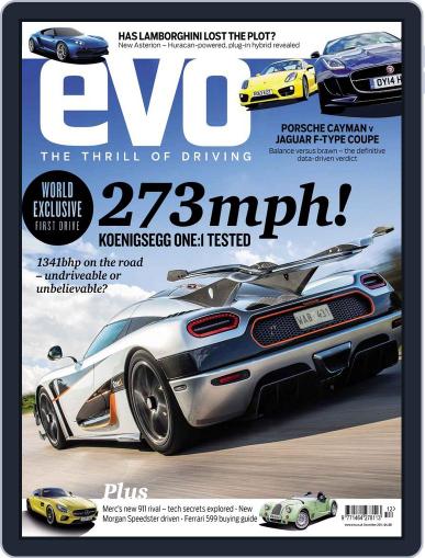 Evo October 8th, 2014 Digital Back Issue Cover
